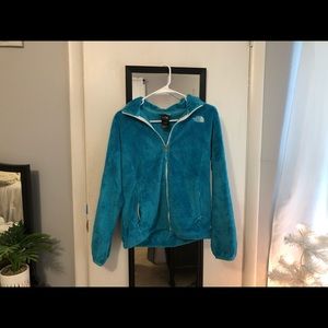 Blue Girls XL North Face Zip Up